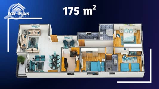 3 Bedroom Apartment for Sale in Sheikh Zayed, Giza - 4. png