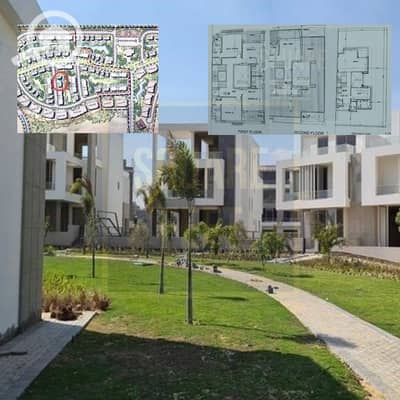 تاون هاوس 4 غرف نوم للبيع في 6 أكتوبر، الجيزة - asma town house. png