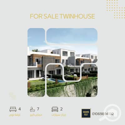 فیلا 4 غرف نوم للبيع في 6 أكتوبر، الجيزة - منشور Instagram بني و بيج بتصميم فاخر و انيق عن منزل للبيع. png