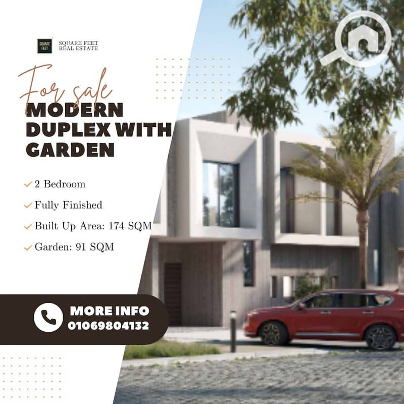 Brown White Modern Apartment Rent Instagram Post. png