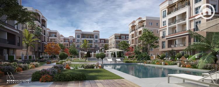 شقة 2 غرفة نوم للبيع في مدينة المستقبل، القاهرة - Y-055-25-04-19-Sarai-Residential-Compund-C1. RGB_color. 0000.0000. jpg