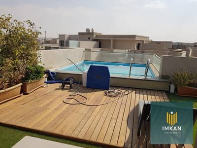 بنتهاوس 3 غرف نوم للبيع في القاهرة الجديدة، القاهرة - View APartment Pool and Landscape Second Floor. jpg بنتهاوس 3 غرف نوم للبيع في القاهرة الجديدة، القاهرة - View APartment Pool and Landscape Second Floor. jpg