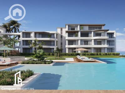 شاليه 2 غرفة نوم للبيع في الساحل الشمالي، مطروح - Untitled design - 2023-10-17T133129.447. png