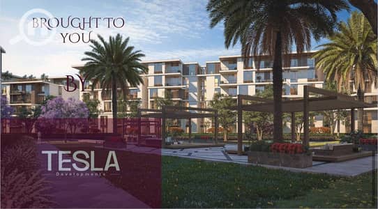 2 Bedroom Flat for Sale in Hadayek October, Giza - TESLA (1). jpg 2 Bedroom Flat for Sale in Hadayek October, Giza - TESLA (1). jpg