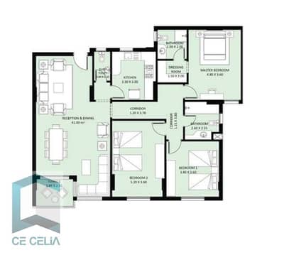 3 Bedroom Flat for Sale in New Cairo, Cairo - Screenshot 2025-11-01 235547. png