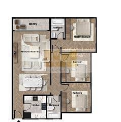 3 Bedroom Flat for Sale in Sheikh Zayed, Giza - Capture. PNG