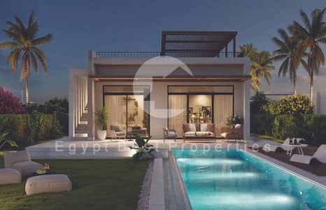 4 Bedroom Villa for Sale in 6th of October, Giza - Orascom_-_Parkside_-_U-Villas__7_. jpg 4 Bedroom Villa for Sale in 6th of October, Giza - Orascom_-_Parkside_-_U-Villas__7_. jpg