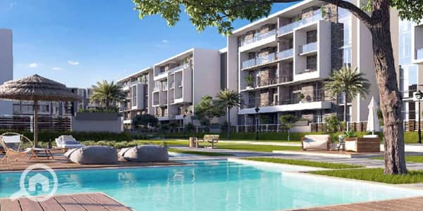 2 Bedroom Flat for Sale in New Cairo, Cairo - El-Patio-Oro-Fifth-settlement. jpg 2 Bedroom Flat for Sale in New Cairo, Cairo - El-Patio-Oro-Fifth-settlement. jpg