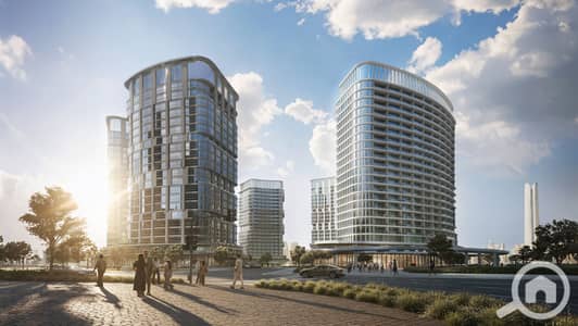 1 Bedroom Hotel Apartment for Sale in New Capital City, Cairo - Cam 02-Street new mood. jpg 1 Bedroom Hotel Apartment for Sale in New Capital City, Cairo - Cam 02-Street new mood. jpg