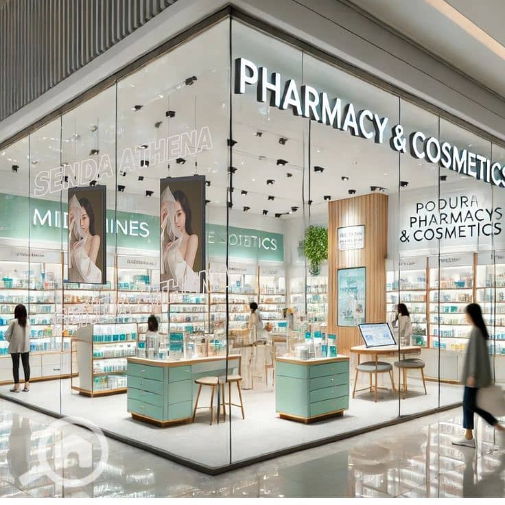 11 High brightness Clear Visibility Digital Window Signage Especially for Pharmacy & Beauty Store_. jpeg