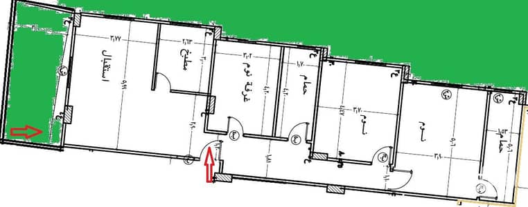 شقة 3 غرف نوم للبيع في مدينة الشروق، القاهرة - 166م ارضى بجاردن. jpg