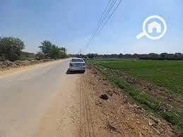زراعي  للبيع في طنطا، الغربية - ارض زراعيه على الطريق. jpg