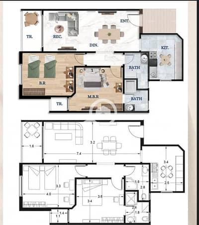 شقة 2 غرفة نوم للبيع في الشيخ زايد، الجيزة - 64f5ce83-bf26-4722-acd1-d42b551a0ed3. jpg شقة 2 غرفة نوم للبيع في الشيخ زايد، الجيزة - 64f5ce83-bf26-4722-acd1-d42b551a0ed3. jpg