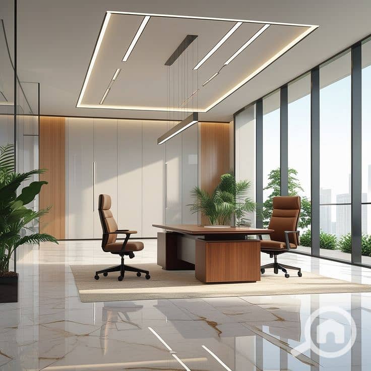 5 Bright & Modern Office Interior _ Premium Realistic Design. jpg