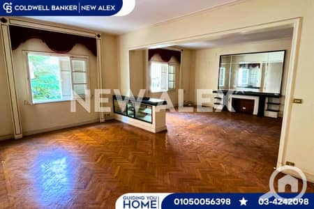 4 Bedroom Flat for Sale in Saba Pasha, Alexandria - تراس (3). png