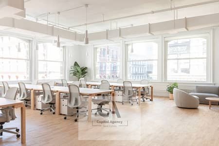 مکتب  للايجار في القاهرة الجديدة، القاهرة - This Entire SoHo Office Was Designed to Look Like a Bathroom (1). jpg