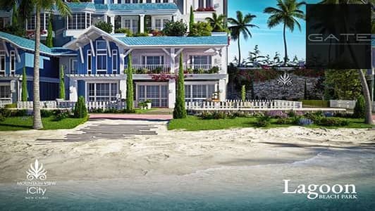 2 Bedroom iVilla for Sale in New Cairo, Cairo - mountain-view-lagoon-i-city. jpg