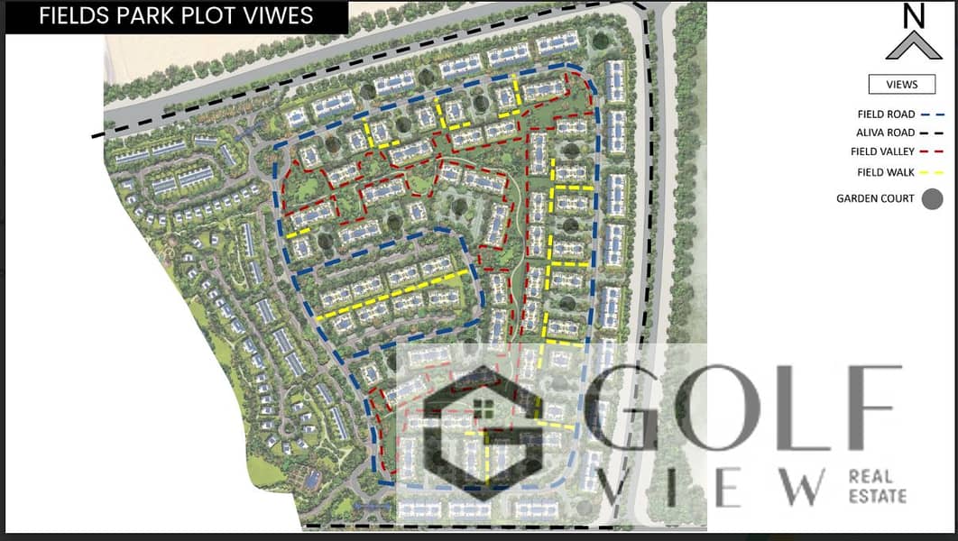 18 فيو كل وحدات فيلدز بارك اليفا. PNG