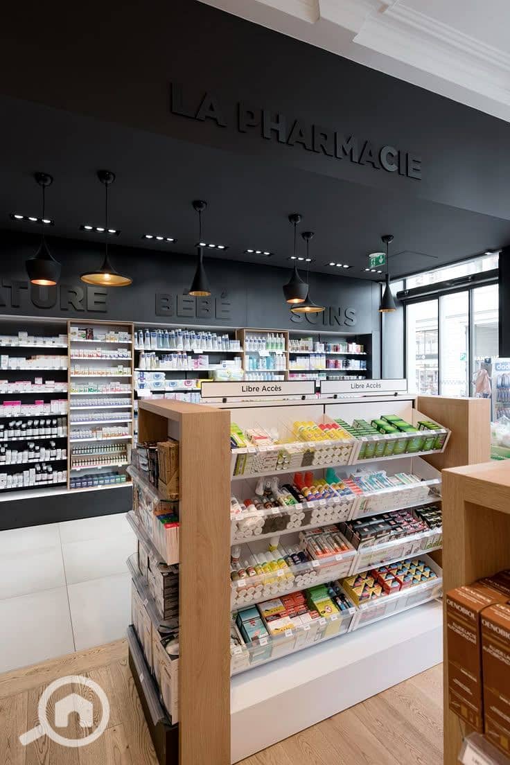 3 AUTHENTICITÉ & MODERNITÉ - Agencement Pharmacie de la Barre (69). jpeg