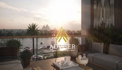 1 Bedroom Hotel Apartment for Sale in Maadi, Cairo - Rêve Du Nil Tower في قلب كورنيش برج ريفي دو نايل تاور المعادي النيل   novara  (11). jpg