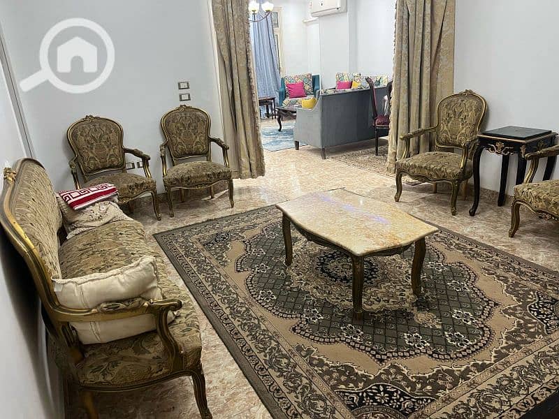 للإيجار اليومي والشهري شقة مفروشة على النيل خلف مستشفى السلام الدولي