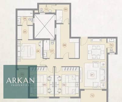 شقة 3 غرف نوم للبيع في الشيخ زايد، الجيزة - WhatsApp Image 2025-11-23 at 12.44. 22 PM (1). jpeg