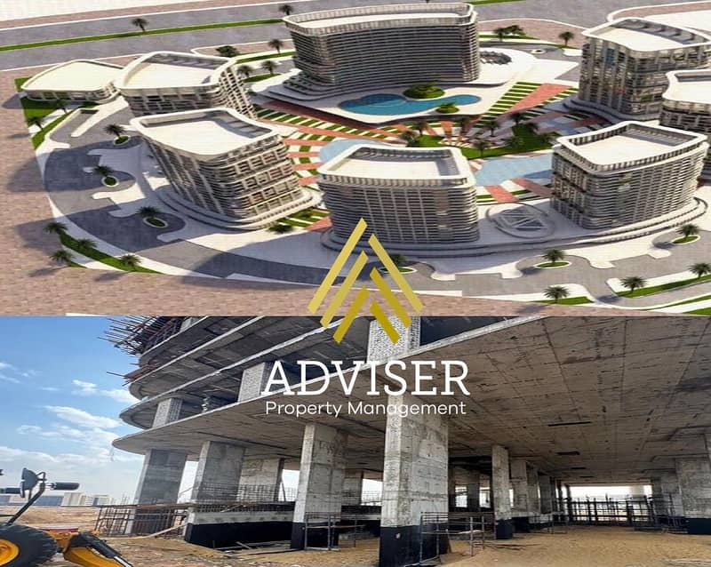 8 الحي المالي Arabia holding  (3) العاصمة الادارية شقق فندقية للبيع . jpeg