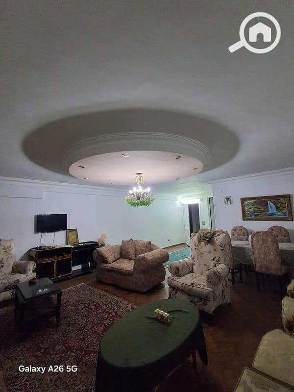 شقه مفروشه للايجار شارع النصر المعادي الجديدة