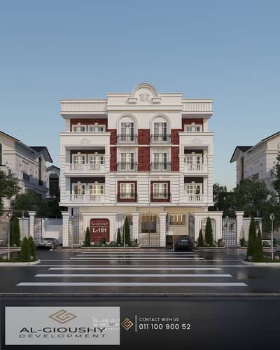 فلیٹ 3 غرف نوم للبيع في القاهرة الجديدة، القاهرة - الواجهة. png