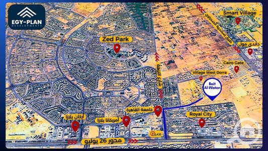 فلیٹ 4 غرف نوم للبيع في الشيخ زايد، الجيزة - 2. png