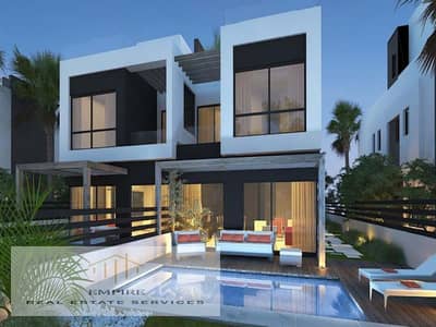 فیلا 5 غرف نوم للبيع في القاهرة الجديدة، القاهرة - Twin-Houses-For-Sale-in-Palm-Hills-New-Cairo. jpg