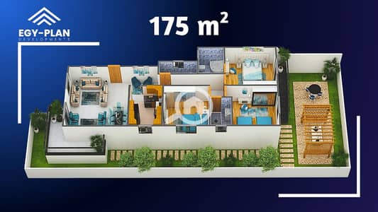 3 Bedroom Flat for Sale in Sheikh Zayed, Giza - 5. png