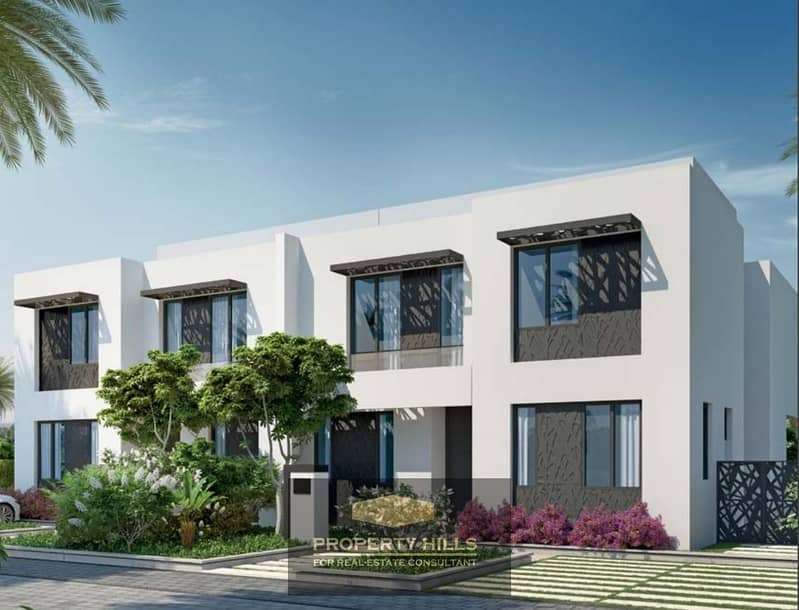 22 Twin House for sale in Badya Project. jpg