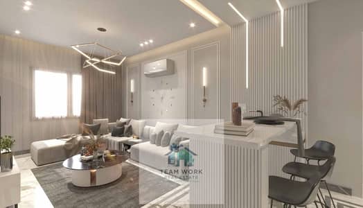 3 Bedroom Flat for Sale in Sheikh Zayed, Giza - Living-2. jpg