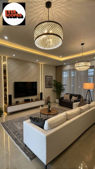 فلیٹ 3 غرف نوم للبيع في القاهرة الجديدة، القاهرة - 29 Dreamy Cozy Lighting Living Room Ideas for the Ultimate Comfort. jpg