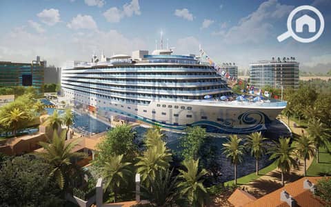 شاليه 1 غرفة نوم للبيع في الساحل الشمالي، مطروح - porto-cruise. jpg