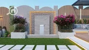 (Bargain opportunity) Ground floor one-bedroom apartment with a garden for sale at an unmatched price in installments in the most upscale compound in the heart of old Sheikh Zayed.
