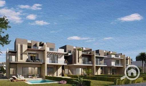 توين هاوس 4 غرف نوم للبيع في 6 أكتوبر، الجيزة - Tawny-Hyde-Park-October-Compound-1jpg. jpg