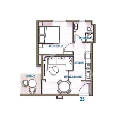 شاليه 1 غرفة نوم للبيع في الساحل الشمالي، مطروح - WhatsApp Image 2025-12-02 at 4.53. 32 PM. jpeg