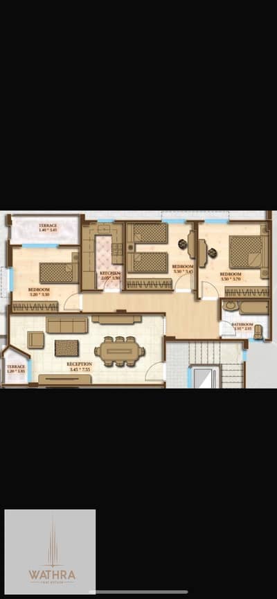 فلیٹ 3 غرف نوم للبيع في القاهرة الجديدة، القاهرة - IMG_2374. png