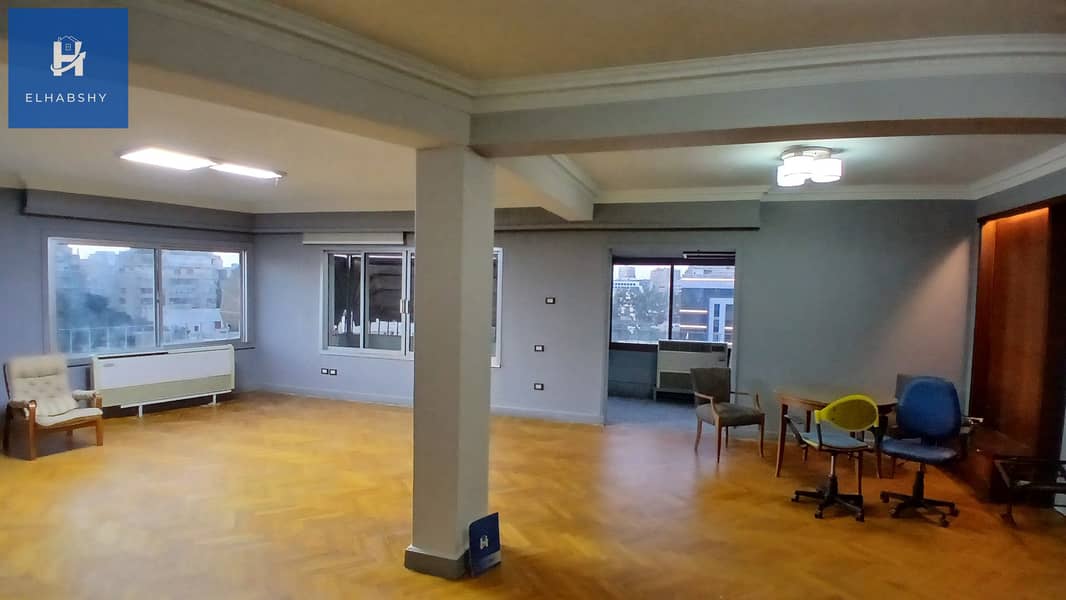 3 شقة للبيع في الدقى 290م فى شارع فينى الرئيسى و كأنك فى الزمالك ( تشطيب مجدد ) .  (3). jpg