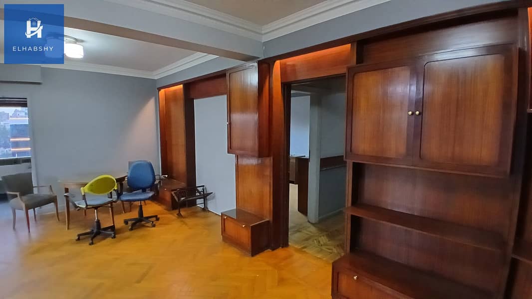 4 شقة للبيع في الدقى 290م فى شارع فينى الرئيسى و كأنك فى الزمالك ( تشطيب مجدد ) .  (4). jpg