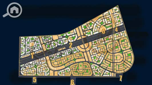 أرض سكنية  للبيع في 6 أكتوبر، الجيزة - عقار ماب. jpg