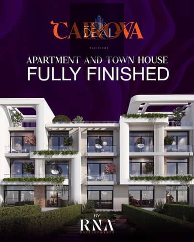 3 Bedroom Townhouse for Sale in New Cairo, Cairo - Cairova-New-Cairo. jpg