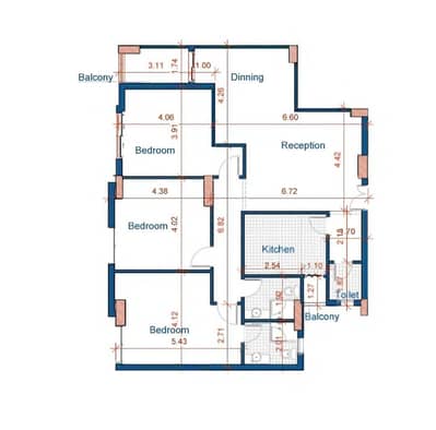 3 Bedroom Flat for Sale in Mostakbal City, Cairo - WhatsApp Image 2025-12-04 at 12.40. 51 PM. jpeg