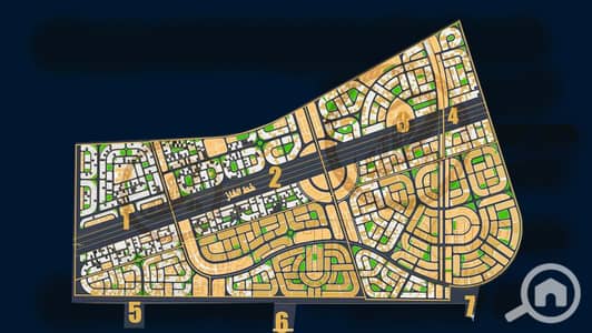 أرض سكنية  للبيع في 6 أكتوبر، الجيزة - عقار ماب. jpg