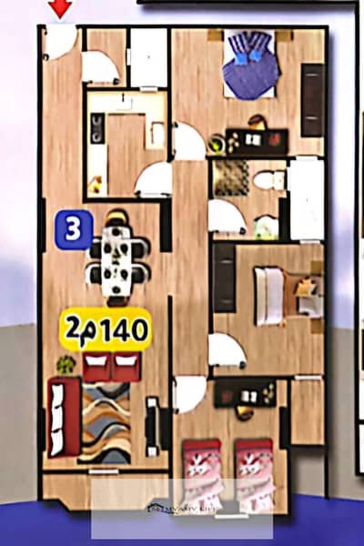 3 Bedroom Flat for Sale in Hadayek al-Ahram, Giza - WhatsApp Image 2025-10-11 at 11.57. 47 AM. jpeg