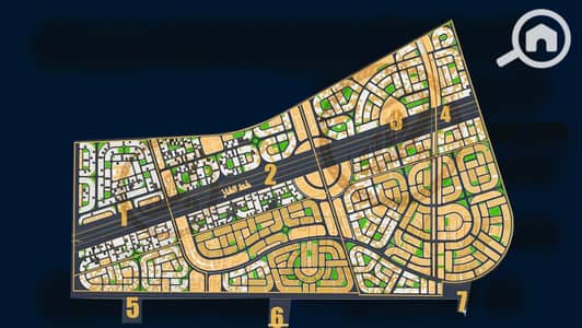أرض سكنية  للبيع في 6 أكتوبر، الجيزة - عقار ماب. jpg