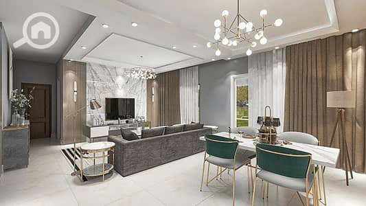 3 Bedroom Flat for Sale in 6th of October, Giza - pngtree-indoor-restaurant-tv-curtain-decoration-photography-map-with-map-image_789969. jpg