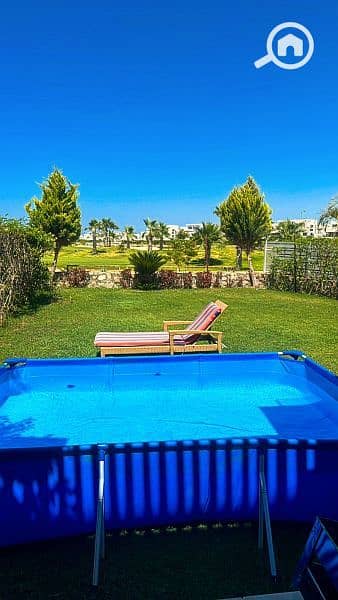 3 Bedroom Chalet for Rent in North Coast, Matruh - Hacienda Bay Chalet in the North Coast, direct owner first row rental 3 Bedroom Chalet for Rent in North Coast, Matruh - Hacienda Bay Chalet in the North Coast, direct owner first row rental